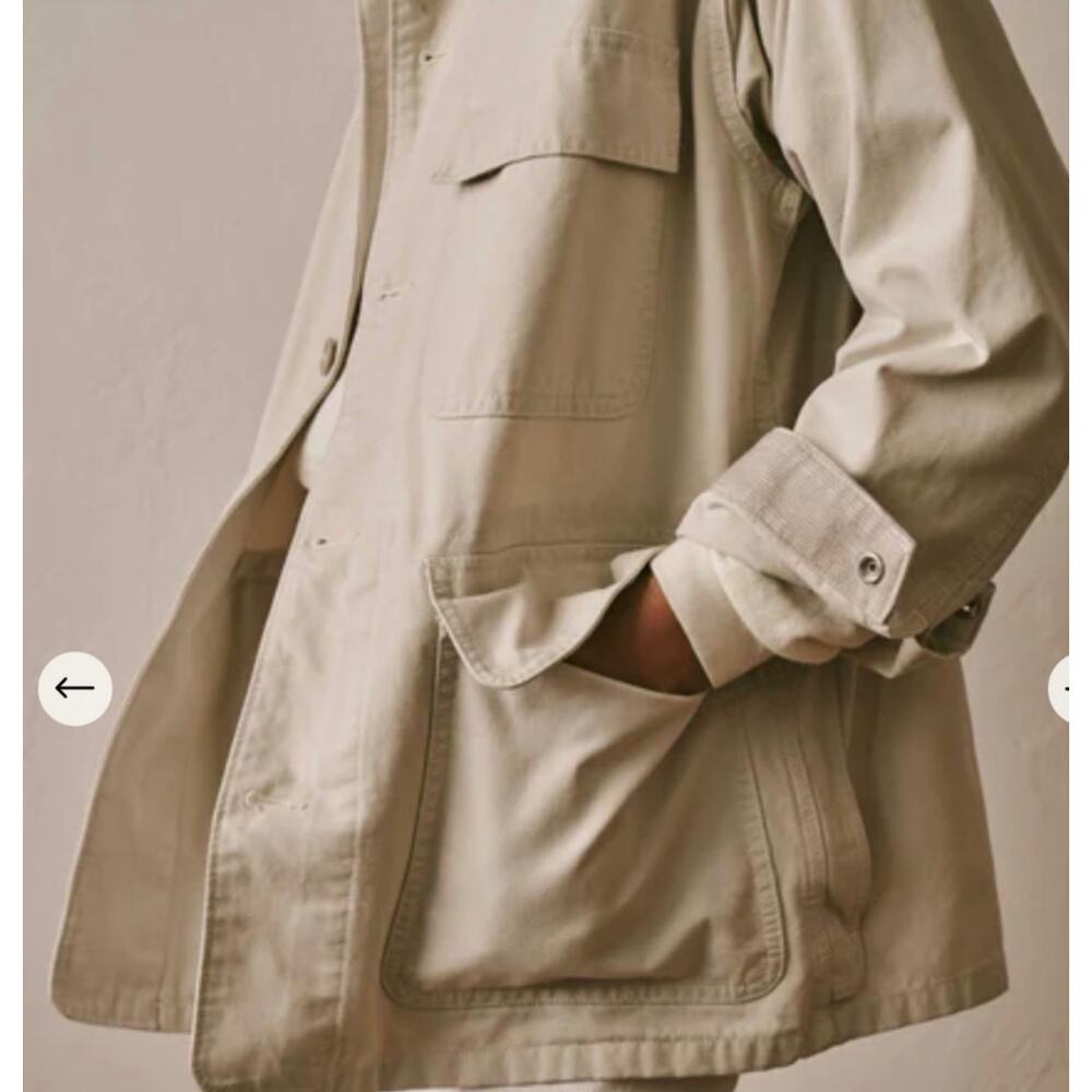 Buck Mason L high Desert Canvas Work Jacket - Picture 10 of 10